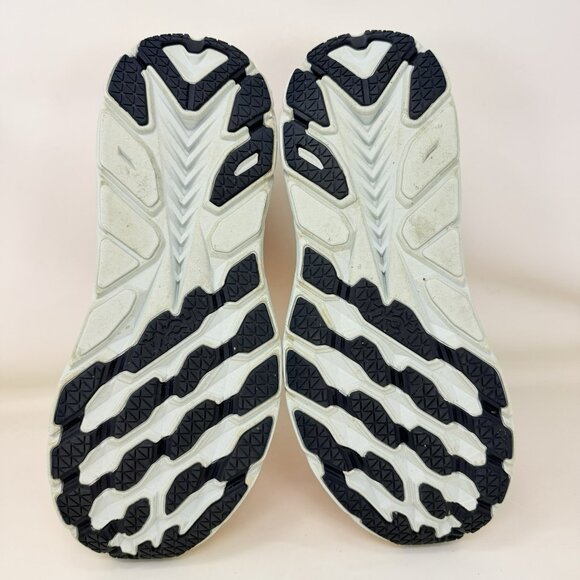 Hoka One Clifton 8  Running Shoes Orange White Women’s Size 10 B - Picture 6 of 7